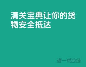 清关宝典：让你的货物安全抵达