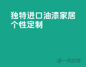 独特进口油漆，家居个性定制