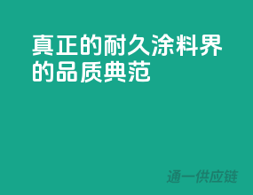 真正的耐久，涂料界的品质典范