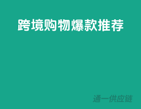 跨境购物爆款推荐