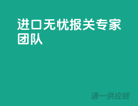 进口无忧，报关专家团队