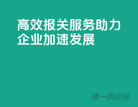 高效报关服务，助力企业加速发展