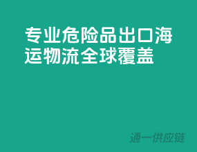 专业危险品出口，海运物流，全球覆盖