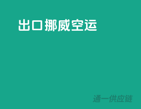 出口挪威空运
