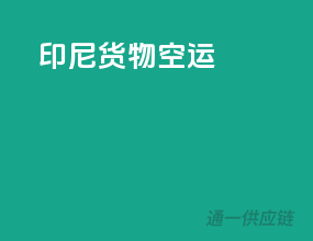 印尼货物空运