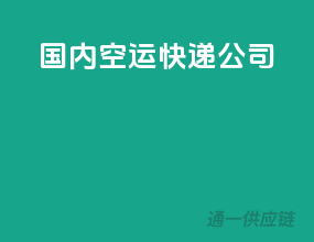 国内空运快递公司