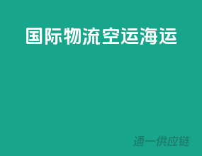 国际物流空运海运