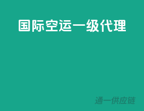 国际空运一级代理