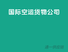 国际空运货物公司