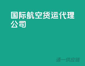 国际航空货运代理公司