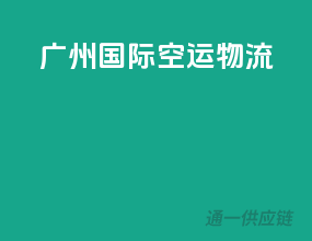 广州国际空运物流