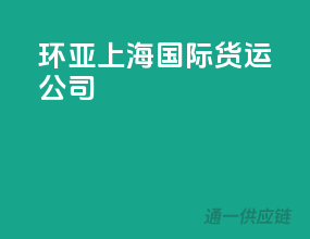 环亚上海国际货运公司