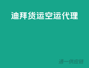 迪拜货运空运代理