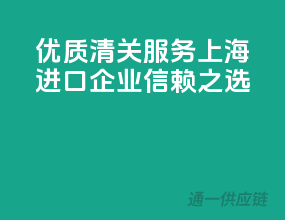 优质清关服务，上海进口企业信赖之选