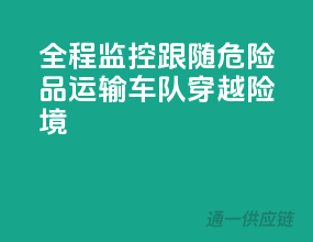 全程监控！跟随危险品运输车队穿越险境
