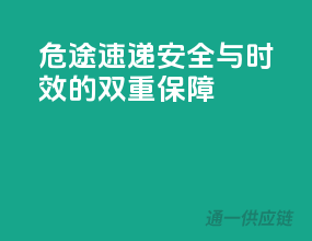 危途速递：安全与时效的双重保障