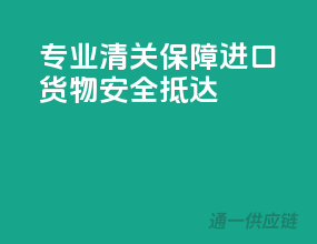 EMS专业清关，保障进口货物安全抵达