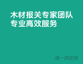 木材报关专家团队，专业高效服务