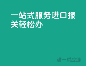一站式服务，进口报关轻松办