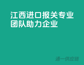 江西进口报关，专业团队助力企业